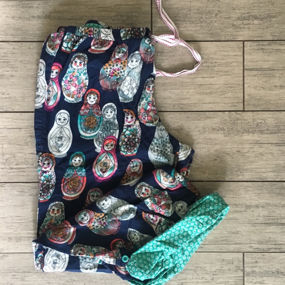 Anthropologie Flannel PJ Bottoms